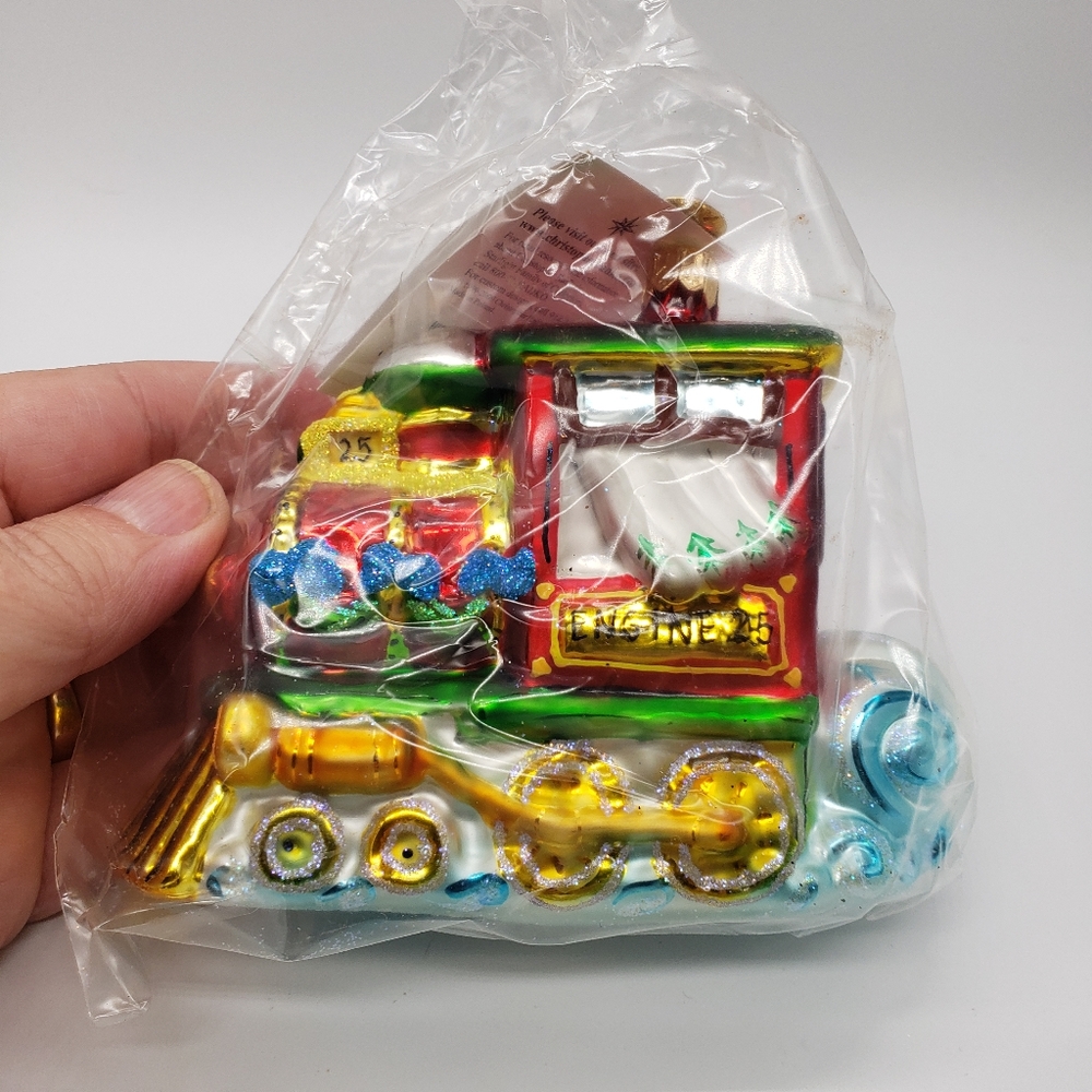 Christopher Radko Engine 25 Ornament